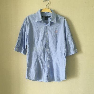 真丝衬衫有脏休闲短袖格子百搭