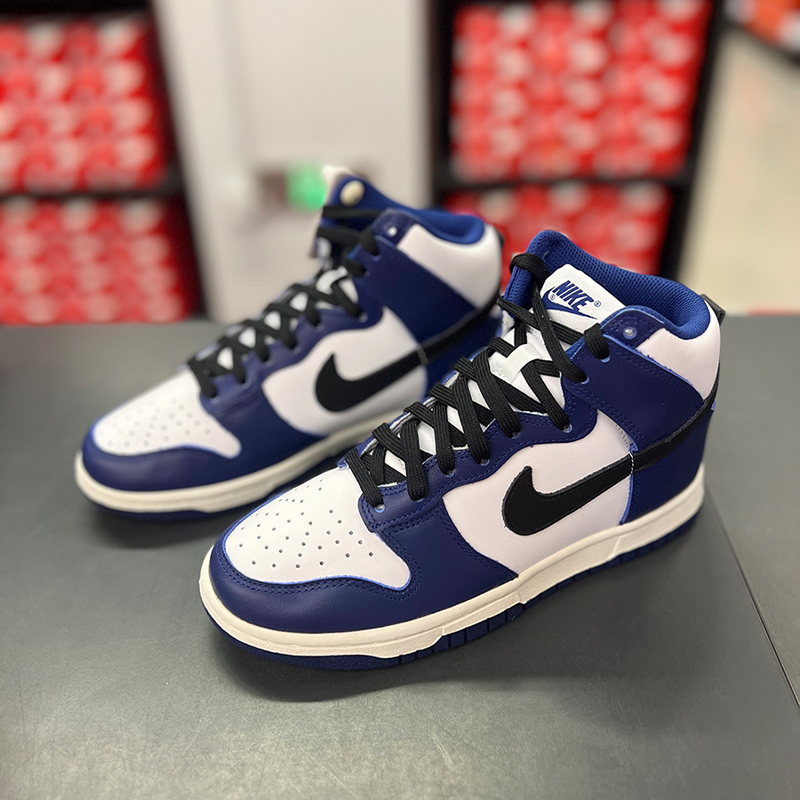 正品Nike/耐克女子DUNK HIGH运动拼接休闲高帮板鞋 DD186