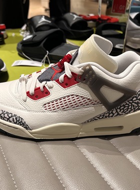 耐克男鞋JordanSpizikeLow斯派克白蓝低帮复古篮球鞋FQ1759-104