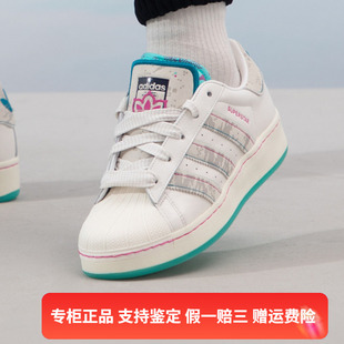 新款 正品 阿迪达斯三叶草女子春季 低帮运动休闲板鞋 Adidas ID1140