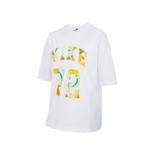 NIKE耐克大童春夏季时尚百搭宽松上衣运动休闲短袖T恤IF0389-100