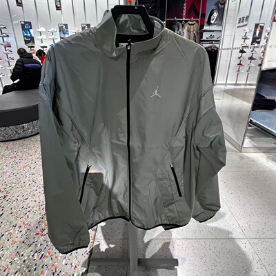 Nike耐克立领外套男子26春秋新款防风休闲运动训练夹克IF1878-095