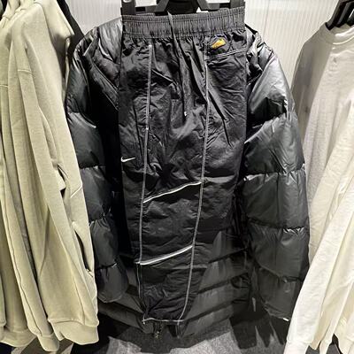 正品NIKE耐克男子刺绣logo梭织防风户外运动训练长裤 IF2033-010