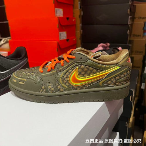 Nike耐克女子Jordan1 Low Method舒适潮流耐磨运动板鞋HQ2186-300