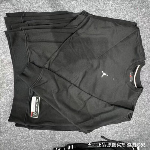 NIKE耐克JORDAN男子圆领针织印花运动休闲套头衫卫衣IO7830-010