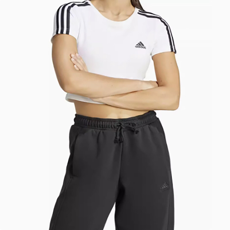 正品Adidas/阿迪达斯春季新款年女子圆领短袖T恤 IR6111 IR6112