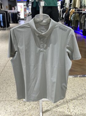 斯凯奇POLO衫男装夏季休闲短袖运动服T恤衫半袖P226M203-00MV