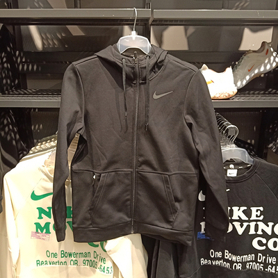 正品Nike耐克男子加绒外套连帽运动服防风保暖休闲夹克CU6232-010