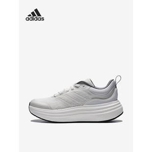 Adidas阿迪达斯NORASHEL新款女子白色厚底鞋跑步鞋JS4890