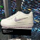 IQ9795 Nike耐克大童女AF1空军一号月光白紫板鞋 复古休闲鞋 151