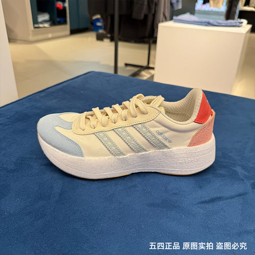 Adidas阿迪达斯三叶草女25夏CITY RNR经典厚底运动休闲鞋 JR8027