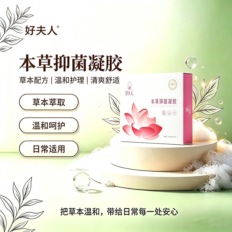 好夫人本草抑菌凝胶私处护理