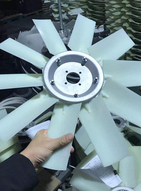 工业轴流风叶wingfan尼龙multiwing潍柴玉柴康明斯发动机风扇叶片