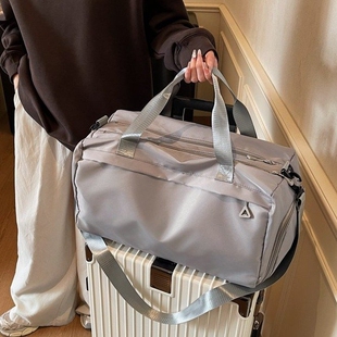 大容量手提轻便防水行李包2026新款旅行包牛津纺男女出差旅游休闲
