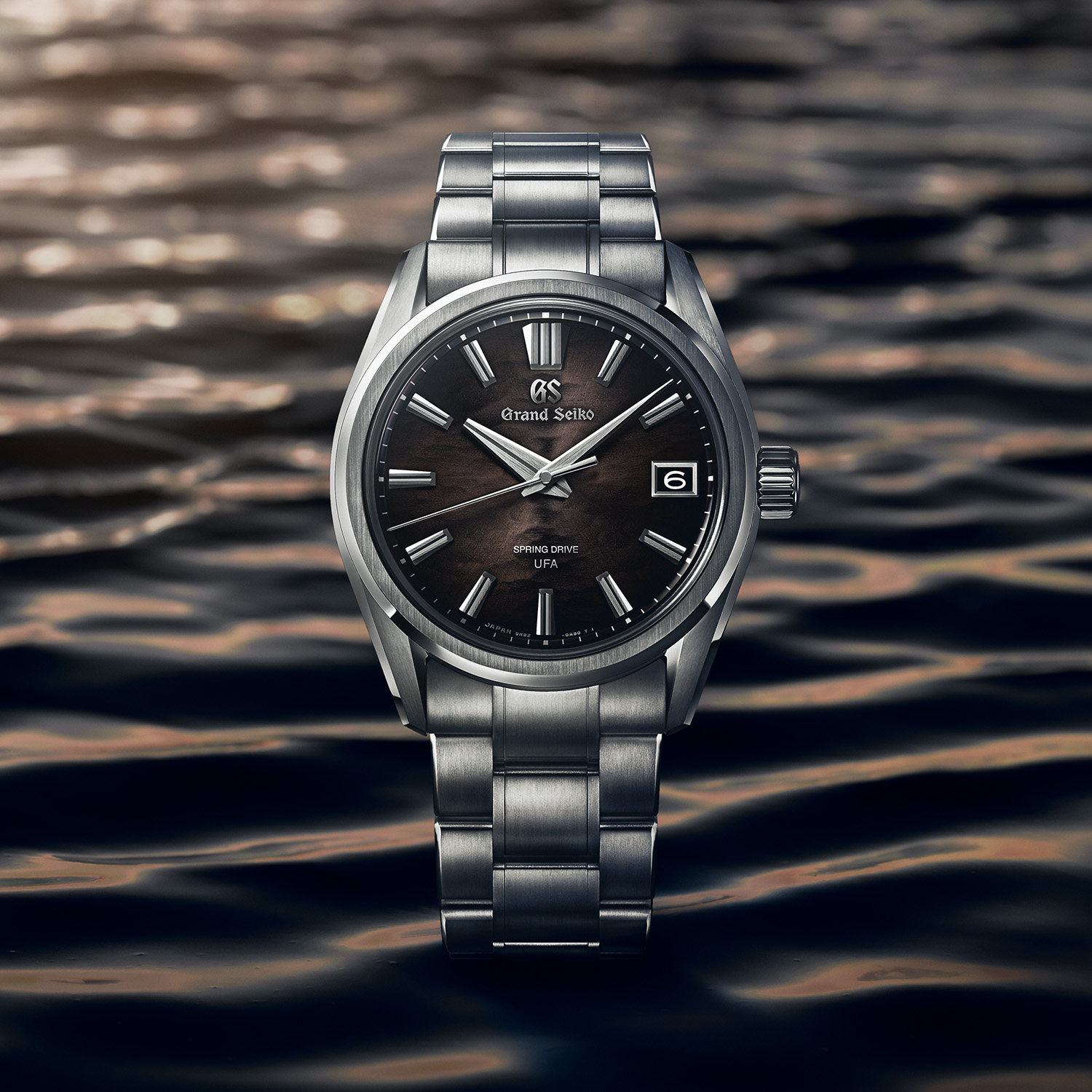 【新款UFA】GrandSeiko冠蓝狮gs诹访湖9RB2钛金属手表SLGB007G