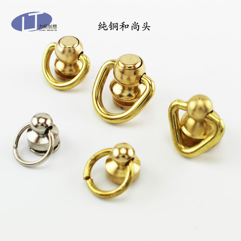 财布小象五金配件三角环旋转箱包
