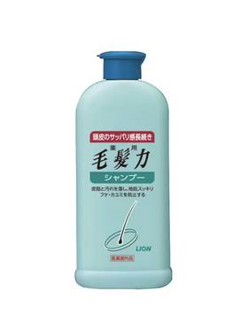 日本原装LION 狮王 毛发力双重修复洗发水 洗发露控油去头屑200ml
