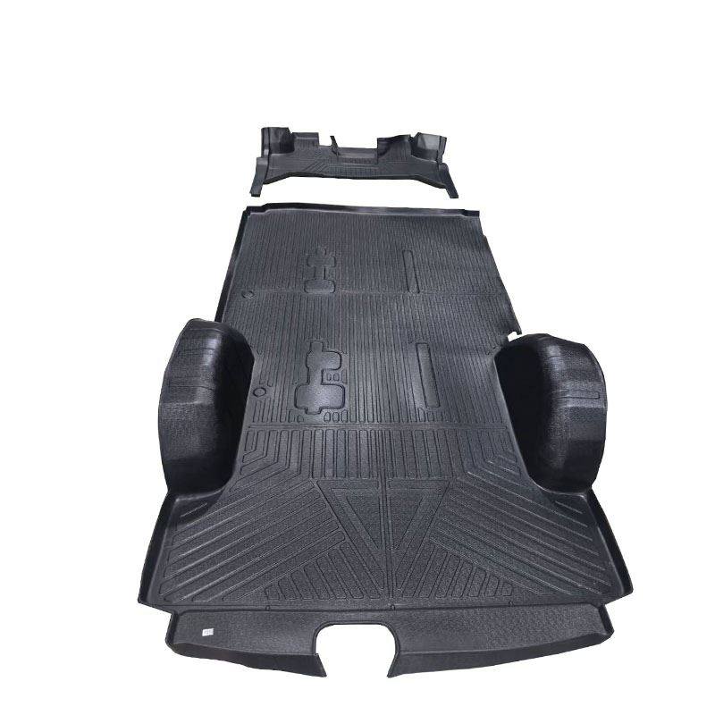 适用于福田风景i7风景i9卡文乐福PLUS全包围脚垫七/八座后厢垫TPE