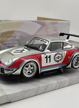 适用于 S 118 保时捷 911 RWB 马天尼 2020 #11 合金汽车模型