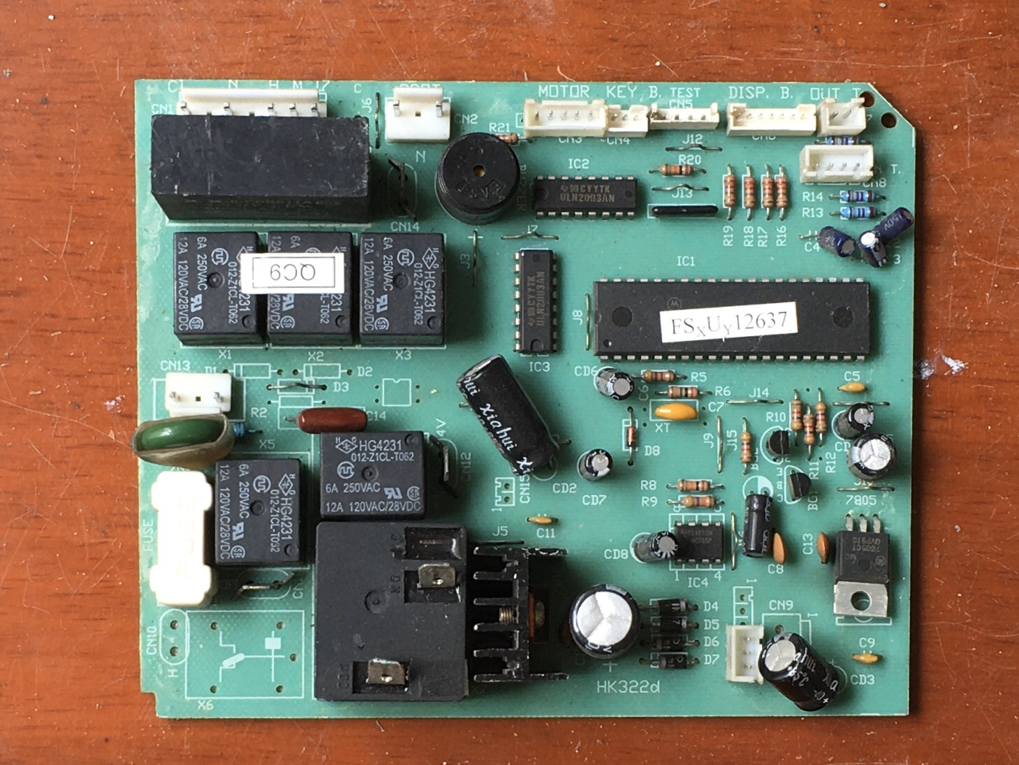 原装拆机电脑板线路板 CL322D 主板 F0343 HK322D 控制板