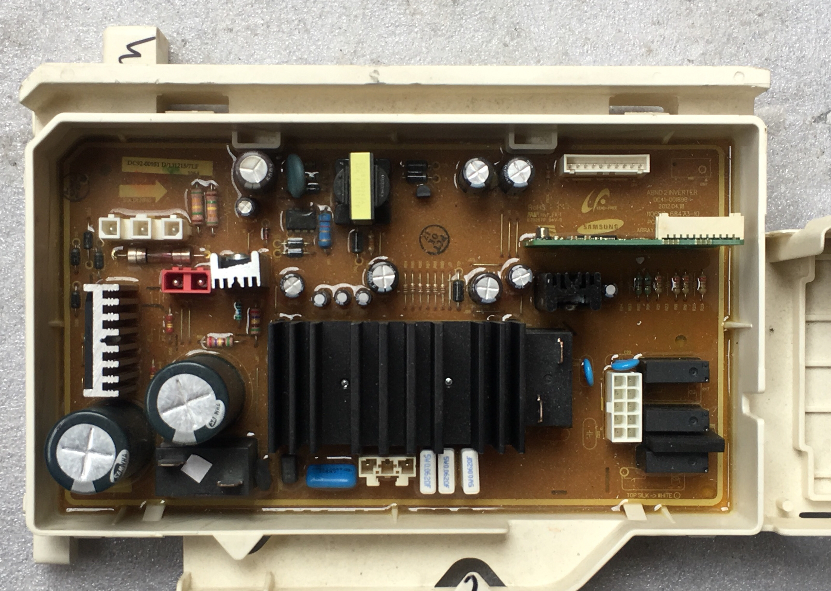 三星滚筒洗衣机WF602U2BKWQ电脑主板DC92-00951 D  DC41-00189B