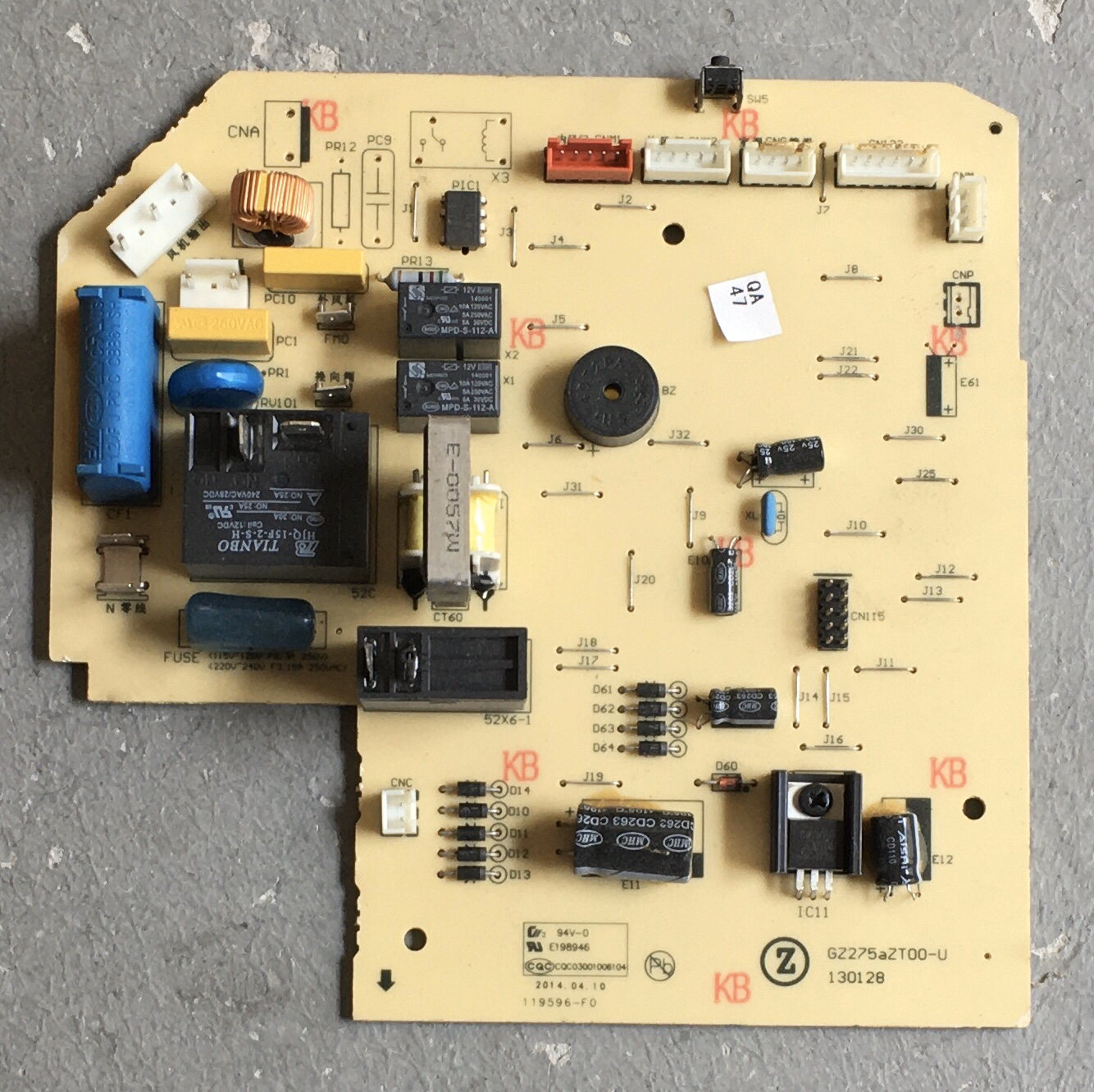 原装电脑板GZ275aZT00-U线路板