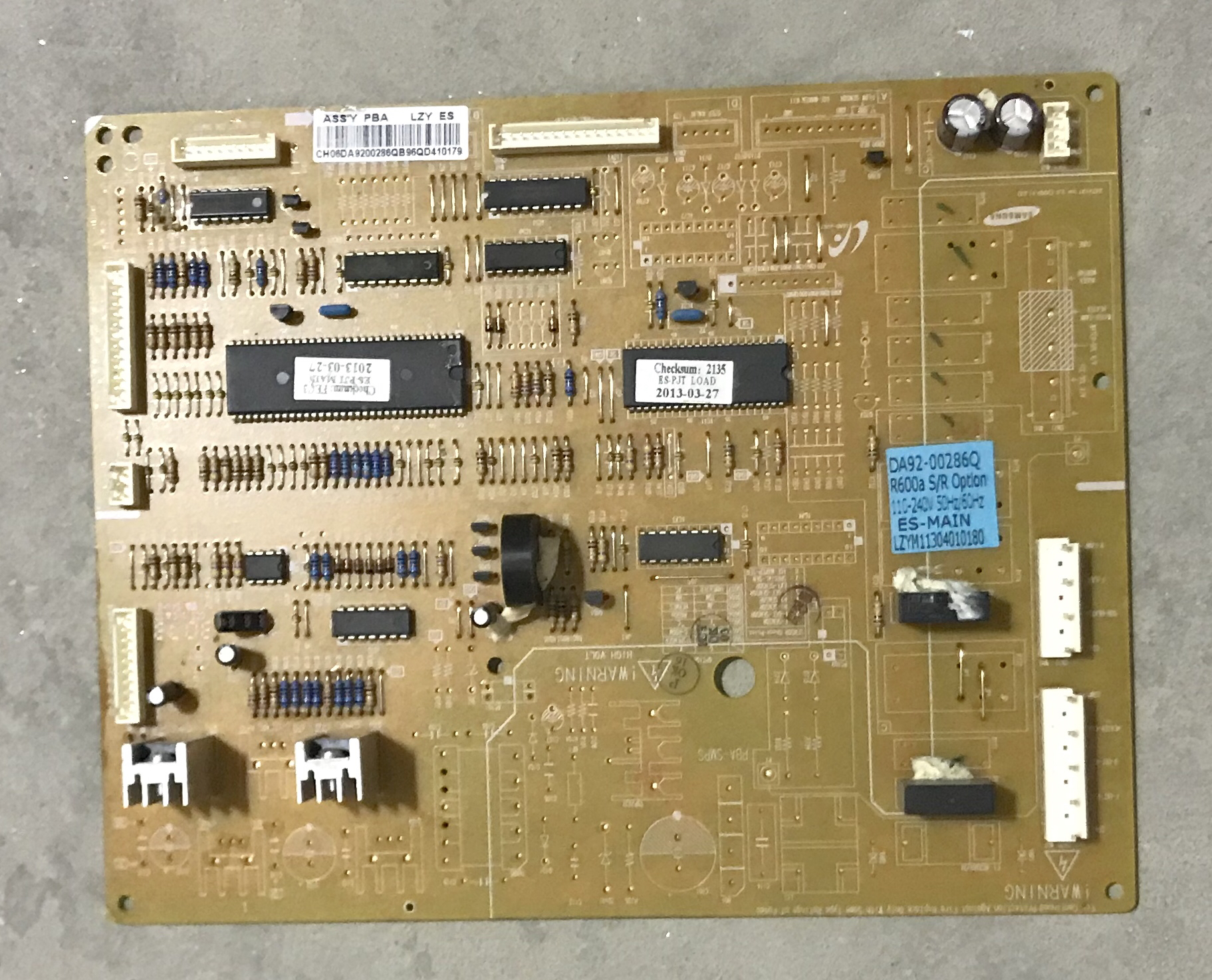三星对开门冰箱 RSA1ZRVG 变频板 主板DA41-00286Q DA41-00536A