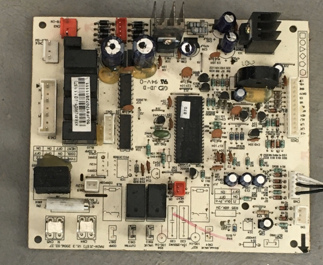 美的 KFR-61LW/DY-J 内机板 MAIN-J KFR-72L/DY-J. D. 02.NP2-1