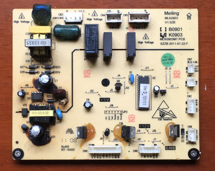 美菱冰箱原装主板配件B0901、K0903电脑板 控制板