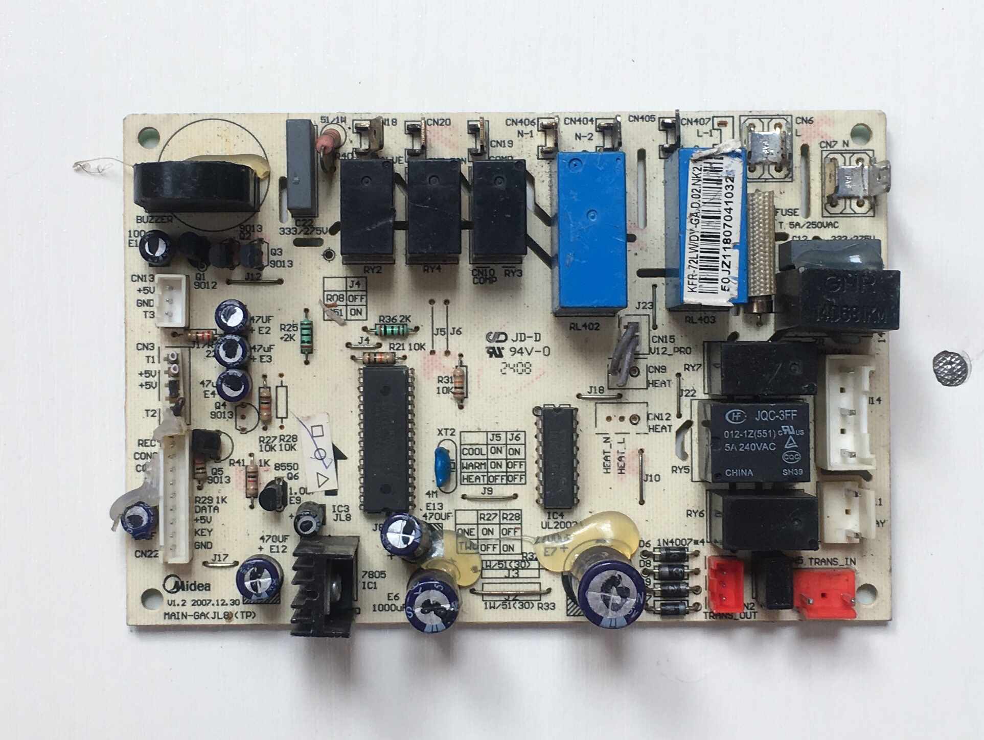 美的空调原装电脑板 柜机 内机主板 电源板 KFR-72LW/DY-GA线路板