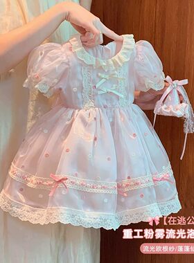 小女孩公主裙女童连衣裙