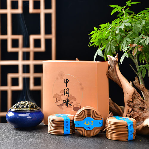 持久驱蚊助睡眠盘香梵静林舍卧室