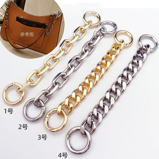 金色 银色短链条延长包带链子单买可拆卸包包带子单肩腋下背轻便