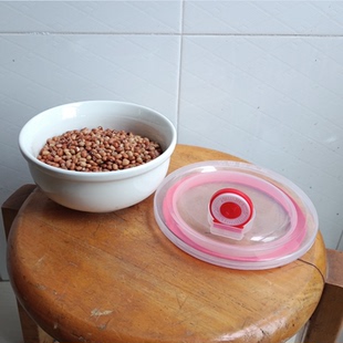 陶瓷碗5寸护边耐用中号圆碗西餐浓汤碗饭碗点心碗带盖密封保鲜碗