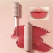 俏美人奶雾绵密锁色唇釉奶霜丝绒质地滋润不拔干雾面显白唇泥6送1