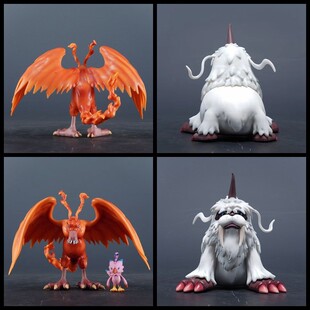 数码宝贝 巴多拉兽 比丘兽 海狮兽 哥玛兽数码兽模型公仔摆件手办