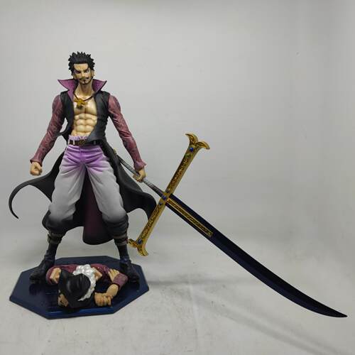 海贼王 七武海 POP 鹰眼 米霍克 剑豪 10周年限定 模型 盒装摆件