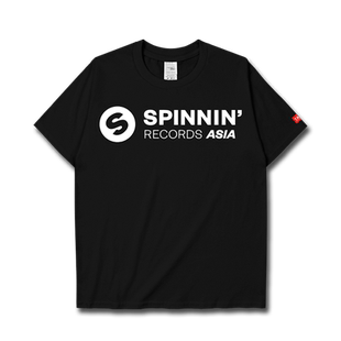 电音S厂Spinnin Records亚洲LOGO短袖T恤男女欧美潮牌0001设 无界