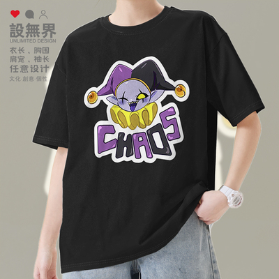 游戏Deltarune小丑Jevil三角T恤