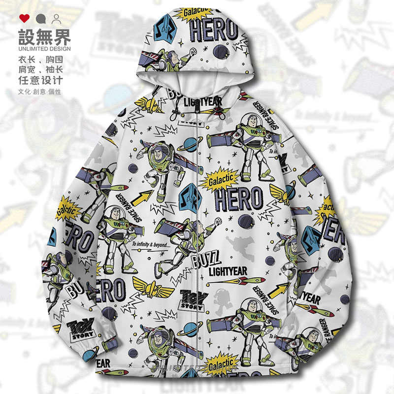 巴斯宇航员光年星际太空人周边夹克棉服男女秋冬棉衣外套设 无界