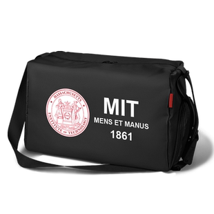 麻省理工学院MIT健身包行李包瑜伽训练单肩斜挎背包男女包设 无界