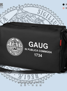 哥廷根大学GAUG健身包大容量旅行袋潮流单肩男女包运动包设 无界