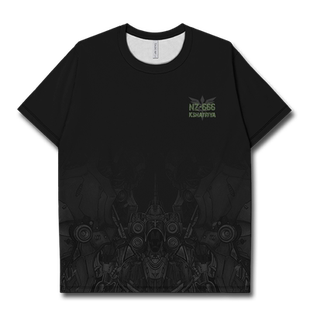 刹帝利NZ666机动战士高达UC奎曼莎机甲大码速干T恤男女装设 无界