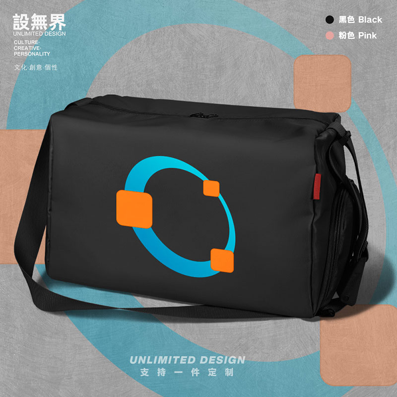 程序员防水单肩健身包