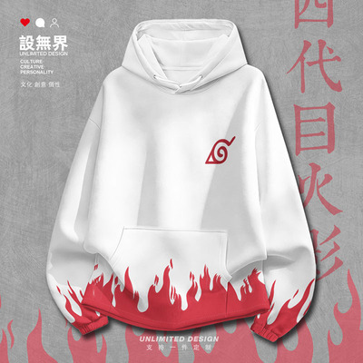 火影鸣人四代目波风水门晓组卫衣