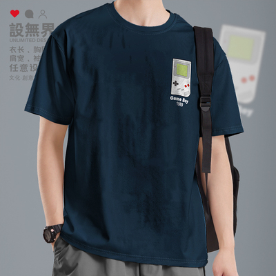 任天堂1989年经典大GAME短袖T恤