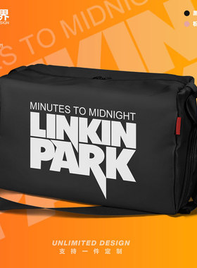 欧美摇滚乐队林肯公园linkin park健身包男女定制运动包潮设 无界
