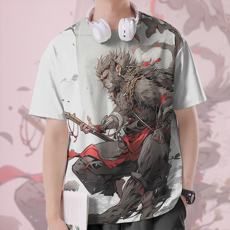 原创国潮孙悟空齐天大圣速干T恤