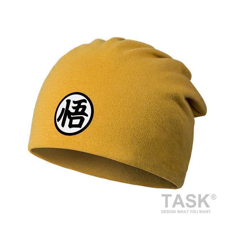 孙悟空同人动漫悟字印花包头帽薄款堆堆帽子男女保暖围脖设 无界