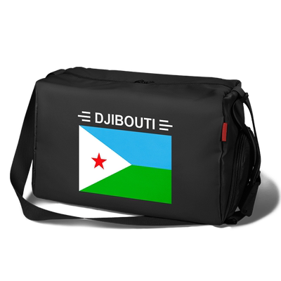 吉布提Djibouti国家健身包行李包瑜伽情侣运动包斜挎背包设 无界